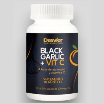 Ajo Negro con Vitamina C